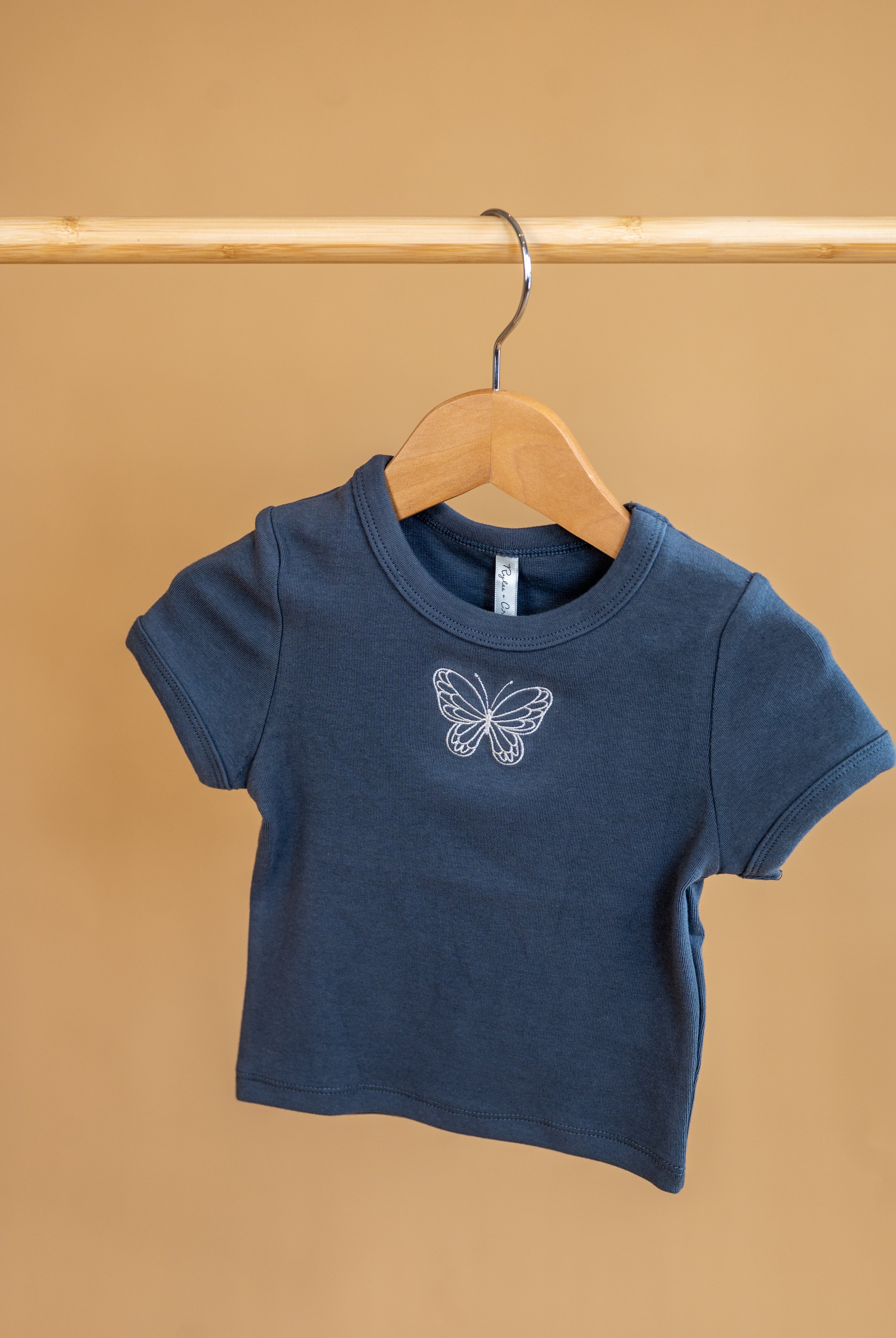 Toddler fashion, toddler tees, Girls' fashion, back to school for kids, butterfly tee