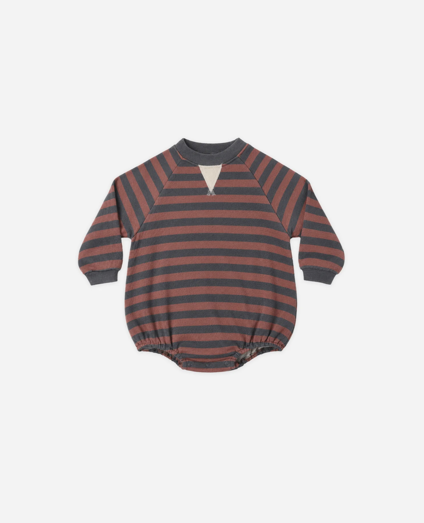 Baby Boy clothing, striped romper, fashion for babies, transitional fall wear, keyhole neckline