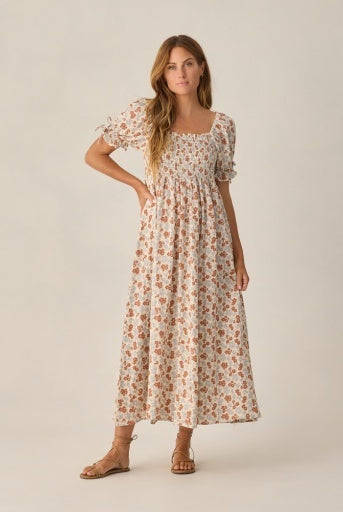 Rylee + Cru, American Floral, Smocked back, Maxi Dress, Flowy, Mommy & Me