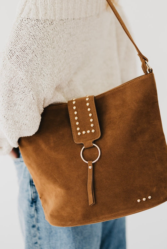 Rosemary Suede Bucket Bag-Shoulder Bag-Pretty Simple