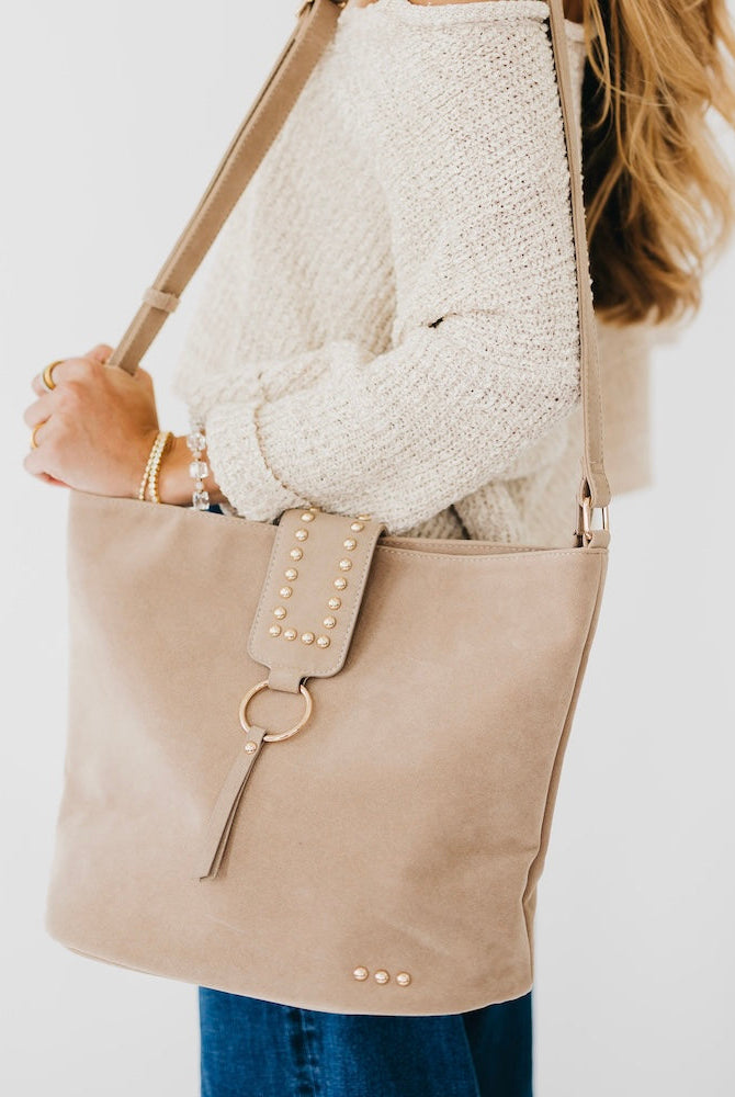Rosemary Suede Bucket Bag-Shoulder Bag-Pretty Simple