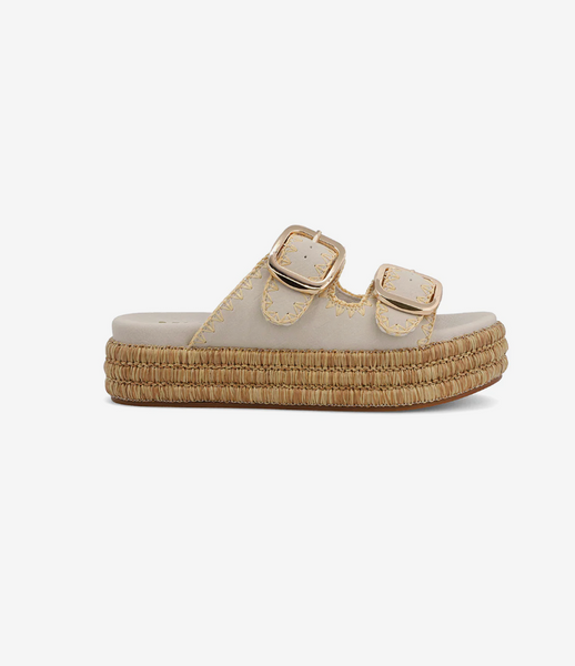 Sandali espadrillas con doppio cinturino Love | IT