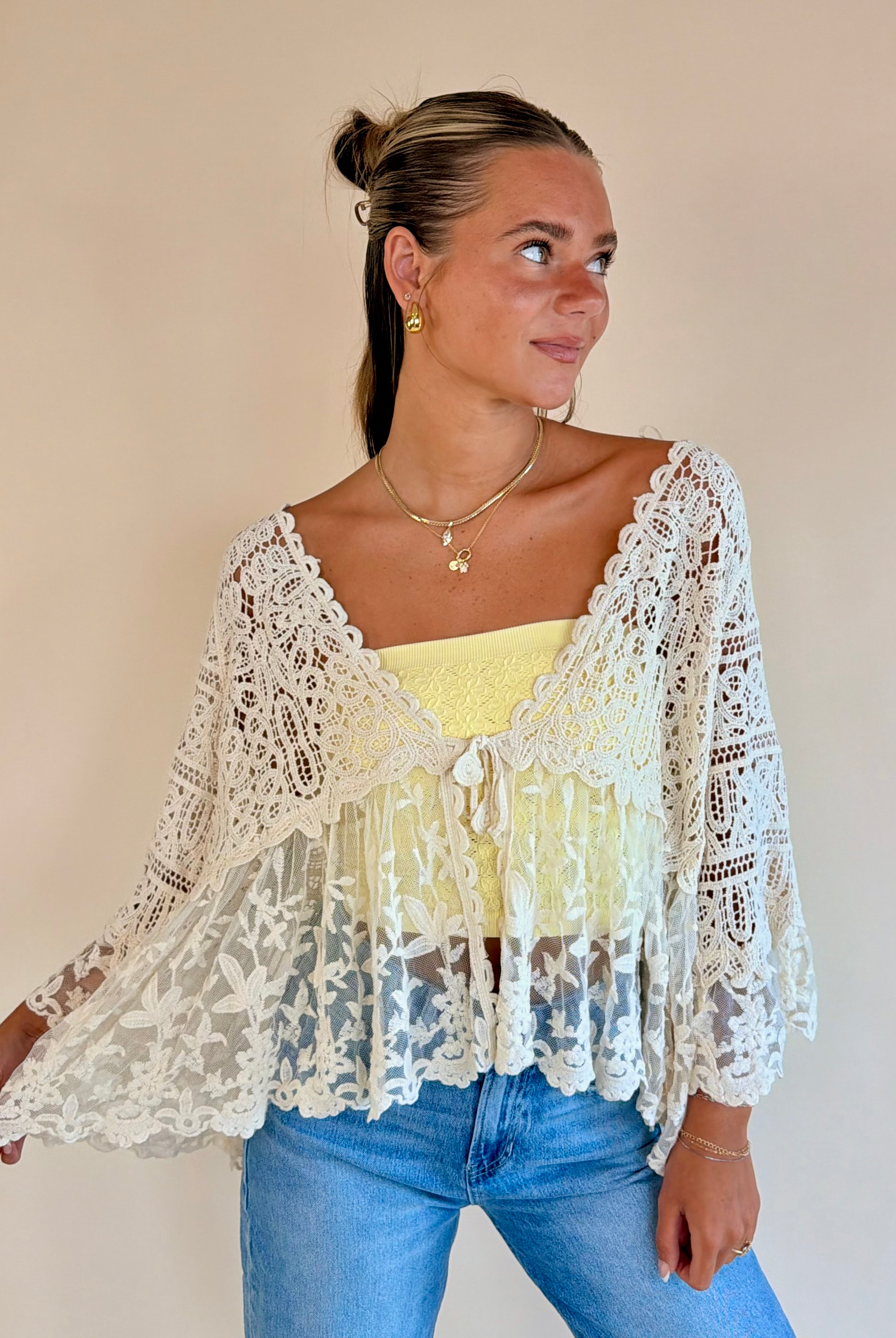 Short sleeve cardigan, Lace detailing cardigan, cute cardigan, summer cardigan, cardigan outfit inspo, outfit inspo for the summer, cardigans