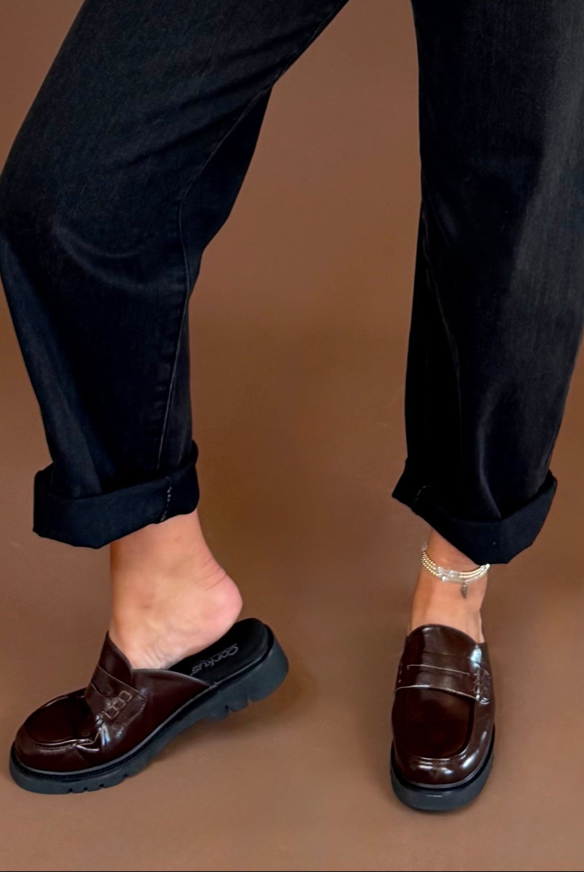 Corkys Get Lucky Loafer: Burgundy women's boutique footwear at The AllyCatWalk Boutique