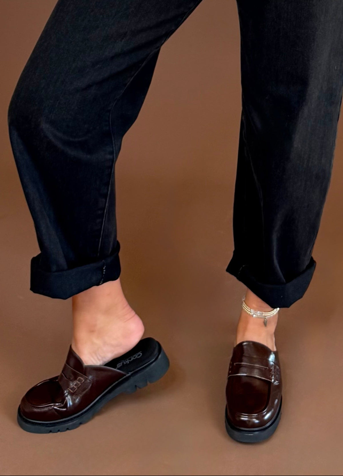 Corkys Get Lucky Loafer: Burgundy women's boutique footwear at The AllyCatWalk Boutique