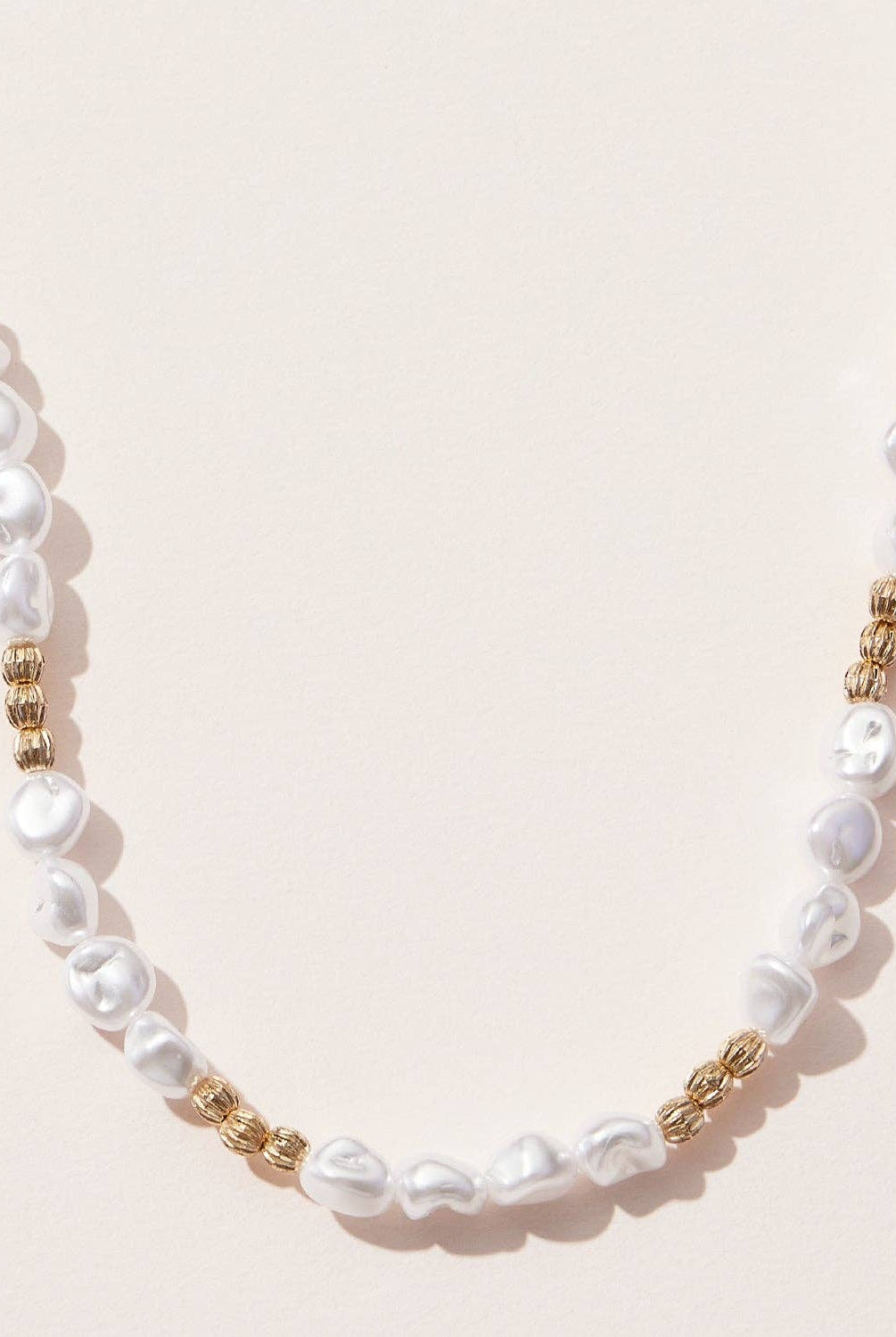 pearl necklace, gold, beach necklace, trendy necklace, layering necklaces