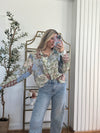 Boho Paisley Button Down Shirt