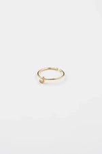 18K Gold Shiny Adjustable Initial Ring - Set of 16