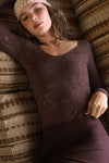 Nikibiki Lace Textured Bodysuit