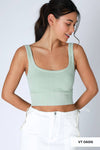 Nikibiki Vintage Chevron Crop Top