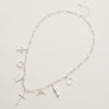 Faith and Love Charm Necklace - 18K Gold Dipped