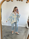 I'm a Star Oversized Cardigan: Baby Blue