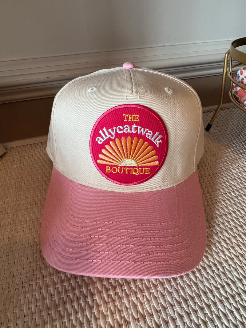Custom TACW Patch Hat: Pink