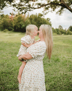 Mommy and Me Katherine Dress: Yellow Floral