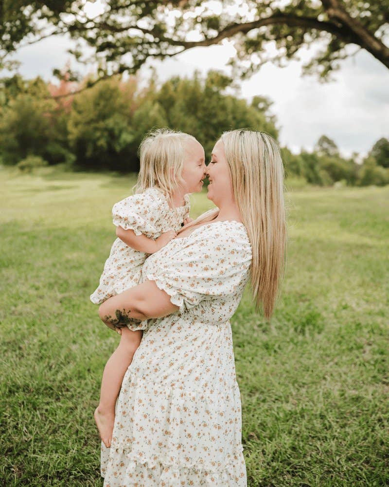 Mommy and Me Katherine Dress: Yellow Floral