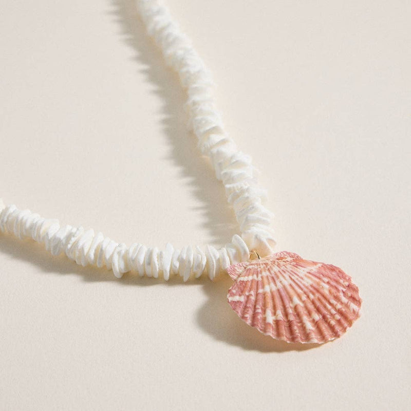 Shell Pendant Beach Necklace