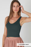 Nikibiki Reversible Ribbed Crop Top