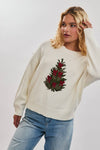 Dainty Coquette Christmas Tree Sweater