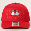 SPOOKY TWO Ghost Embroidered Trucker Hat
