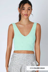 Nikibiki Lace V Neck Tank Top