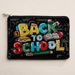 Beaded Back to School Pencil Pouch