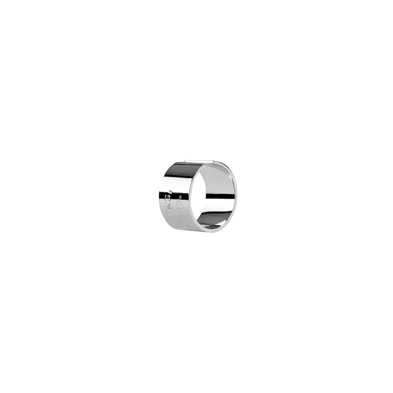 Waterproof Silver Brave, Strong, Worthy Ring