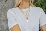 Waterproof Gold Paperclip Heart Necklace (Get it engraved!)