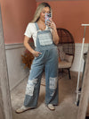 Weekender Crochet Denim Overalls