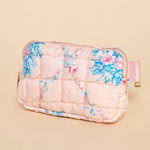 CB0009-Floral Fanny Quilted Pack: White / ONE SIZE