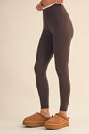 Contrast Binding Legging