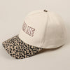 BEER ME Embroidery Leopard Camo Trucker Hat