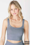 Nikibiki Vintage Chevron Crop Top
