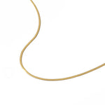 Waterproof Micro Herringbone Necklace