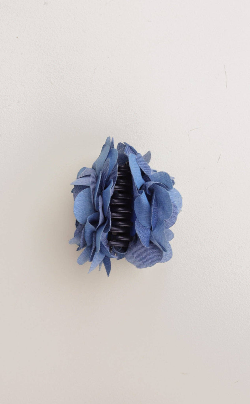 GRANDPA DENIM FLOWER CLAW
