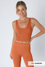 Nikibiki Reversible Ribbed Crop Top