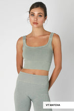 Nikibiki Vintage Chevron Crop Top