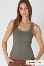 Nikibiki Vintage Reversible Ribbed Tank