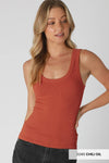 Nikibiki Reversible Ribbed Tank Top