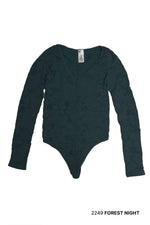 Nikibiki Lace Textured Bodysuit