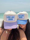 Love like Jesus - Vintage Trucker Hat