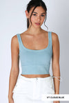 Nikibiki Vintage Chevron Crop Top