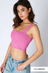 Nikibiki Scoop Chevron Ribbed Crop Top
