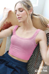 Nikibiki Vintage Chevron Crop Top