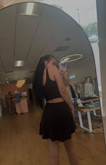 Basic Butter V Shaped Waist Skort