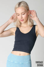 Nikibiki Vintage V Neck Crop Top
