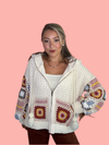 Ultra Cozy Boho Granny Chenille Zip Hoodie