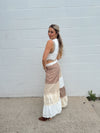 Bohemian Tiered Dream Mid-Rise Wide Leg Pants