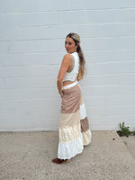 Bohemian Tiered Dream Mid-Rise Wide Leg Pants