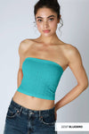 Nikibiki Floral Lace Tube Top