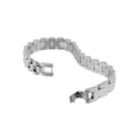 Waterproof Silver Watch Band Bracelet